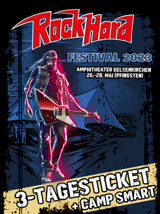 ROCK HARD FESTIVAL - 3-Tages-Ticket 2023 + Camping Smart
